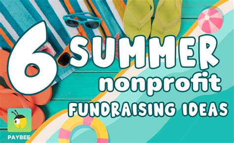 summer fundraiser ideas.